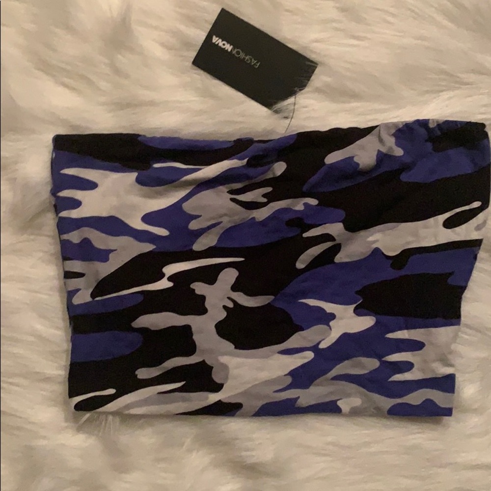 Fashion Nova Camo Bandeau